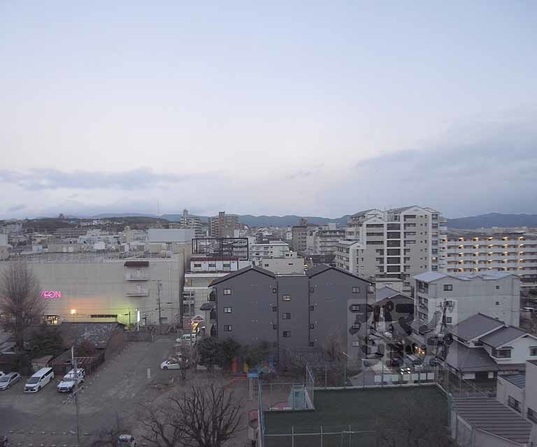 眺望　夕方の写真ですが、東向き！