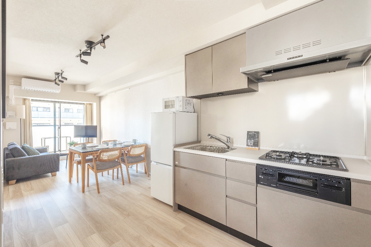 Dash Living Tsukiji East-2BR DSのキッチン写真