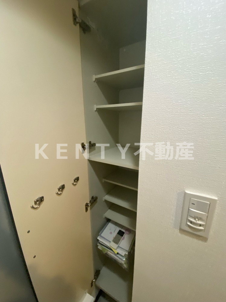 収納　収納があります