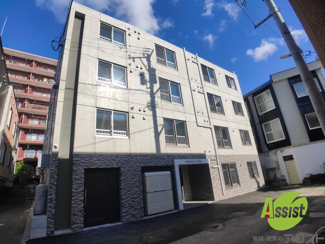 建物外観　札幌市北区麻生町「プレシェルト麻生」