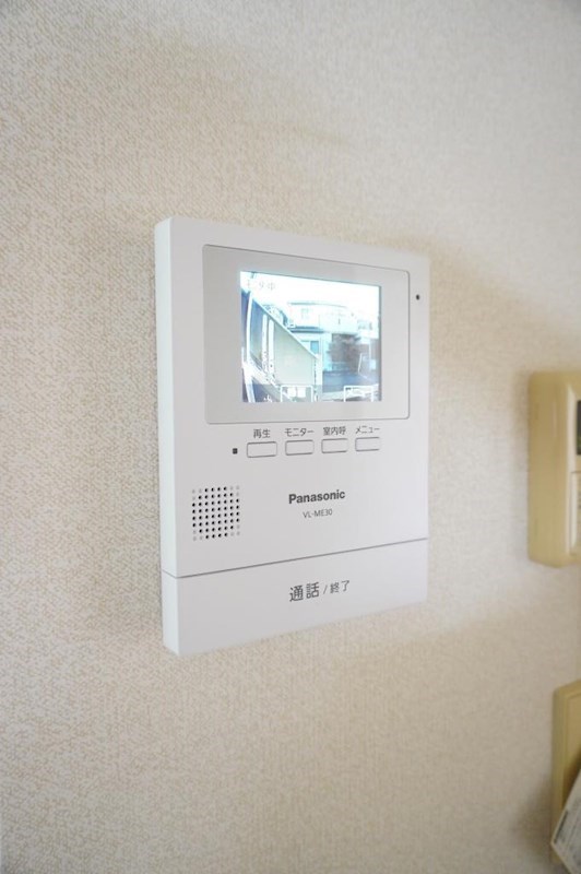 セキュリティ　来客時に便利なＴＶモニターホン