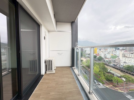 バルコニー　※別部屋の写真です
