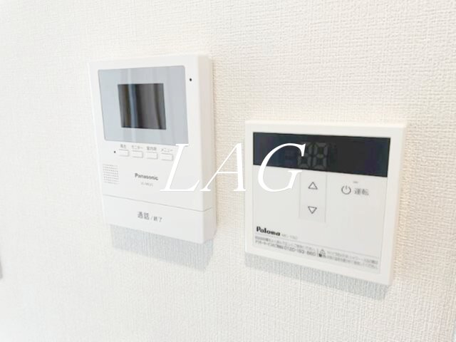 セキュリティ　モニター付インターホンです。