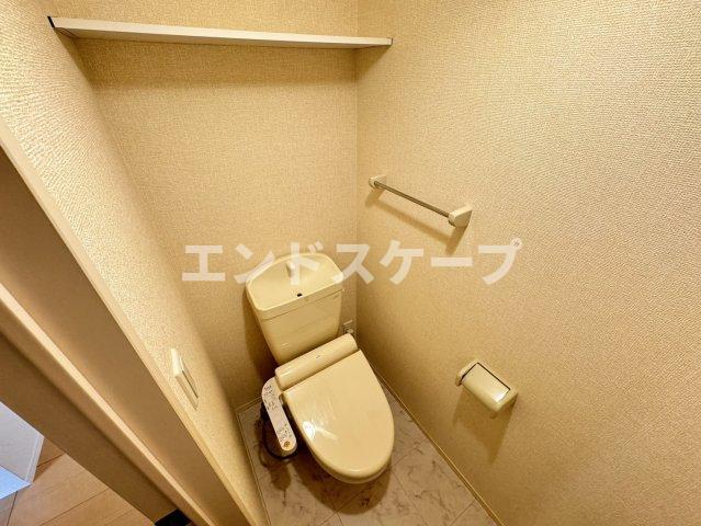 ＪＲ両毛線 前橋大島駅 徒歩23分 2階建 築11年のトイレ写真