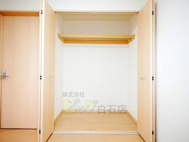収納　クローゼット付きです♪