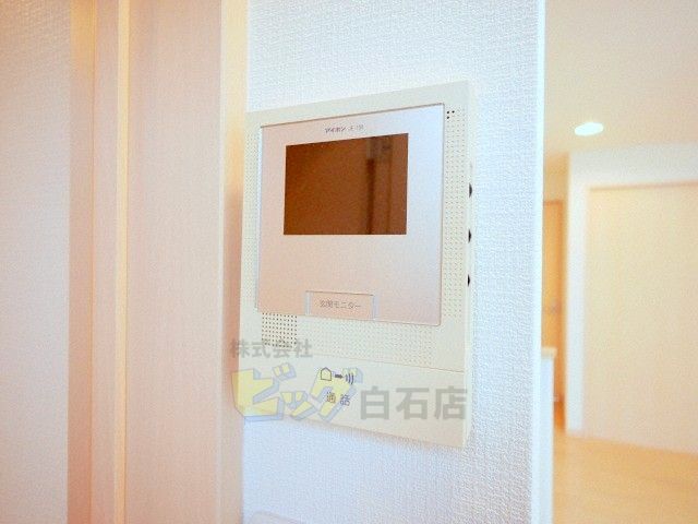 セキュリティ　モニター付きインターホン完備しています♪