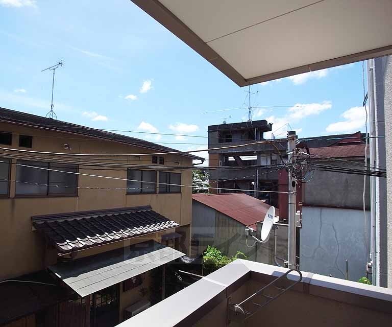 眺望　南向きで日当たり良好。