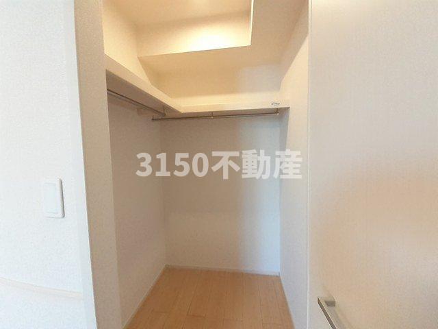 収納　大きなスペースがあり、収納には困りません
