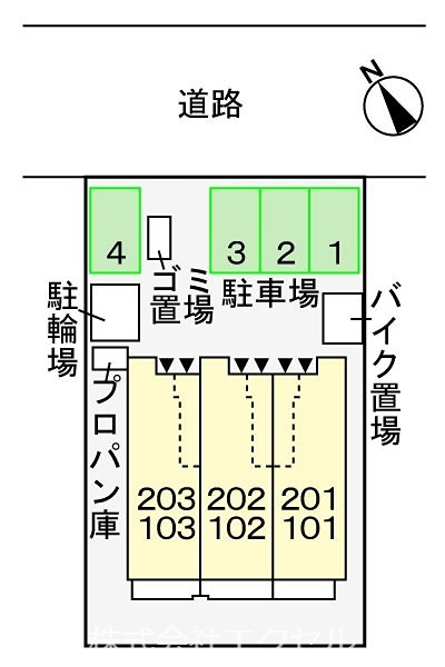 ＪＲ青梅線 昭島駅 バス乗車時間：25分 最寄りバス停で下車 徒歩5分 2階建 築17年のその他写真