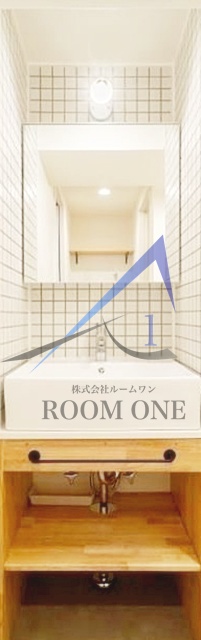 洗面設備　洗面台です。