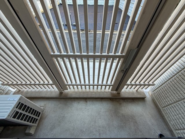 バルコニー　別タイプのお部屋の写真です