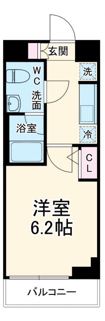プレール・ドゥーク元住吉の間取り写真