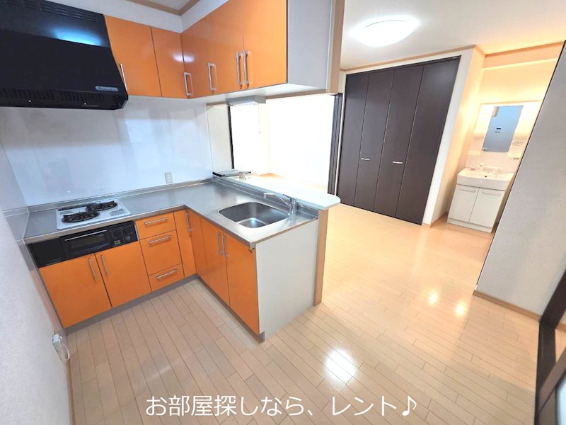 ＪＲ鹿児島本線 西小倉駅 徒歩12分 4階建 築47年のキッチン写真