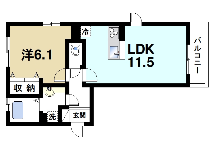 近鉄奈良線 近鉄奈良駅 バス乗車時間：18分 最寄りバス停で下車 徒歩2分 3階建 築9年の間取り写真