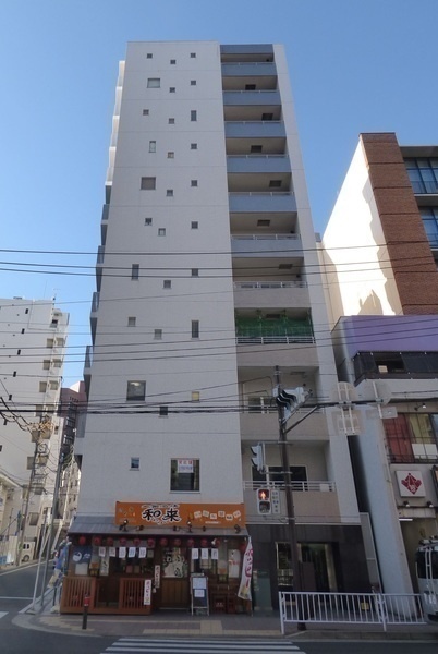 建物外観　外観タイル張りです