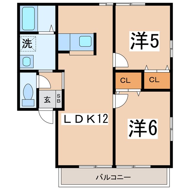 ドリームレトア Aの間取り写真