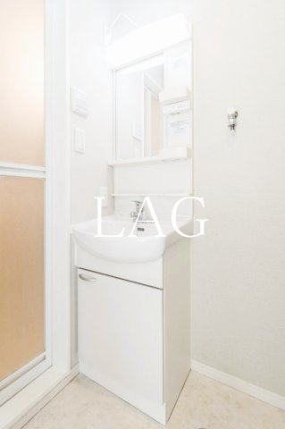 洗面設備　洗面台です。