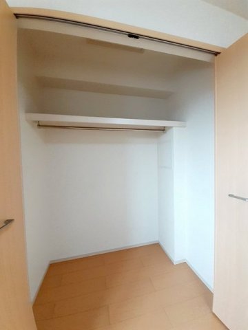 収納　たっぷりとした収納スペースです