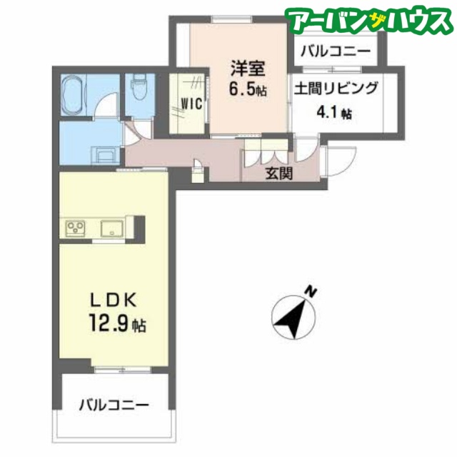 GREEN HILLS 森下町の間取り写真