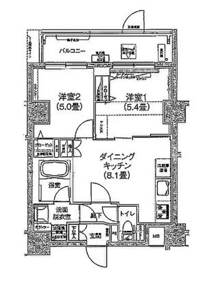 アイル押上ノルドの間取り写真