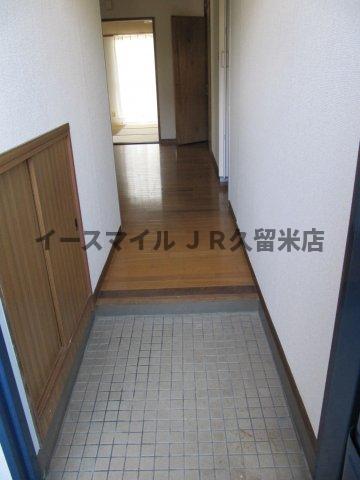 ＪＲ鹿児島本線 久留米駅 徒歩20分 4階建 築46年の玄関写真