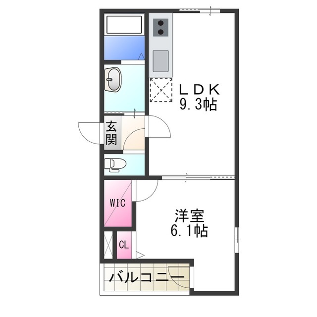 フジパレス堺梅北II番館の間取り写真