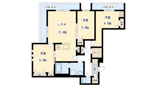 レビジュの間取り写真