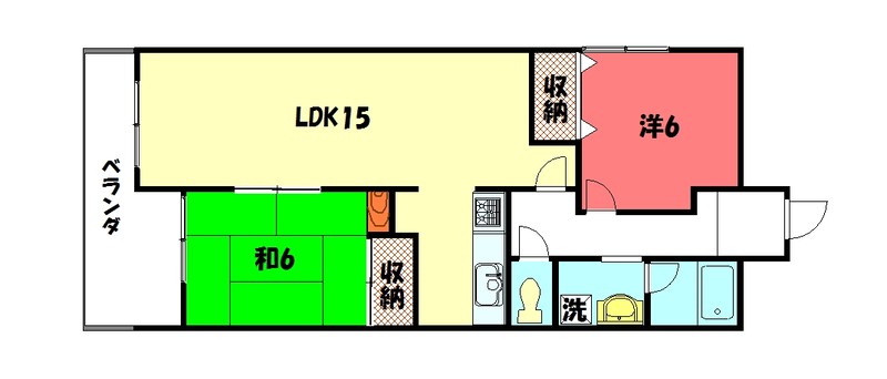 ピアレス円勝寺の間取り写真