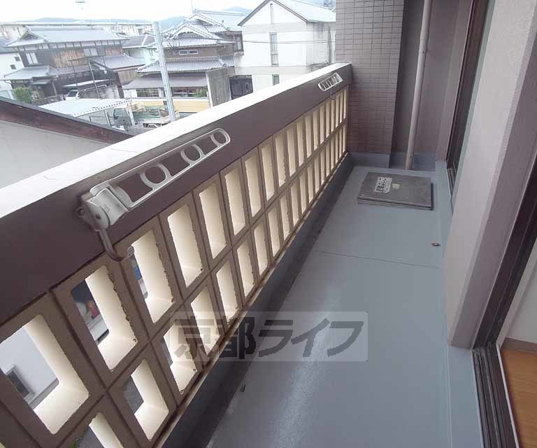 バルコニー　２０２号室の写真です。