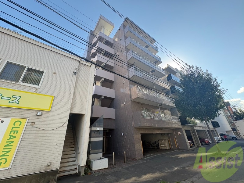 建物外観　札幌市中央区北６条「クレール」