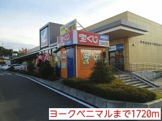スーパー　ヨークベニマル（スーパー）まで1720m