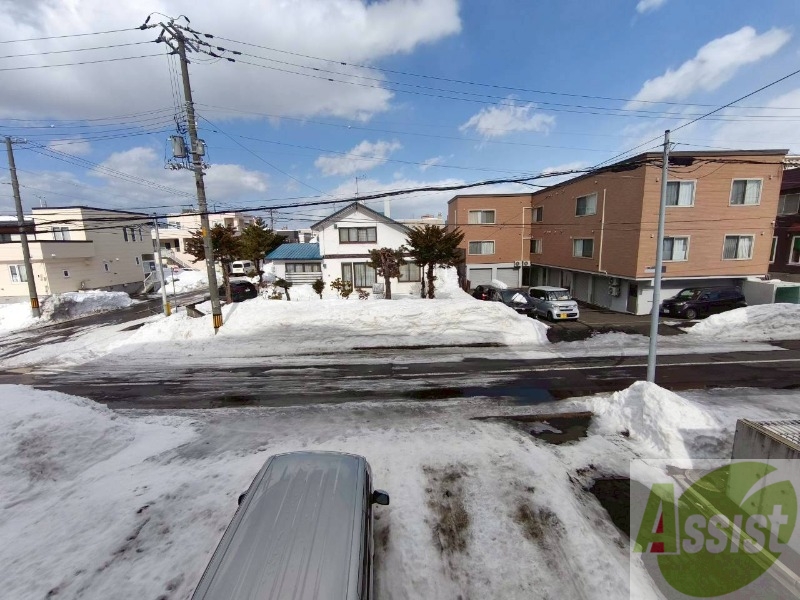 眺望　眺望です。建物はありますが風通しは良さそうです。