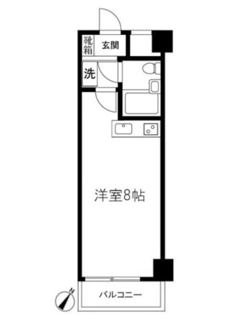 SEEDS鶴見中央の間取り写真