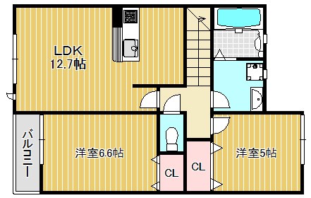 グランリーベの間取り写真