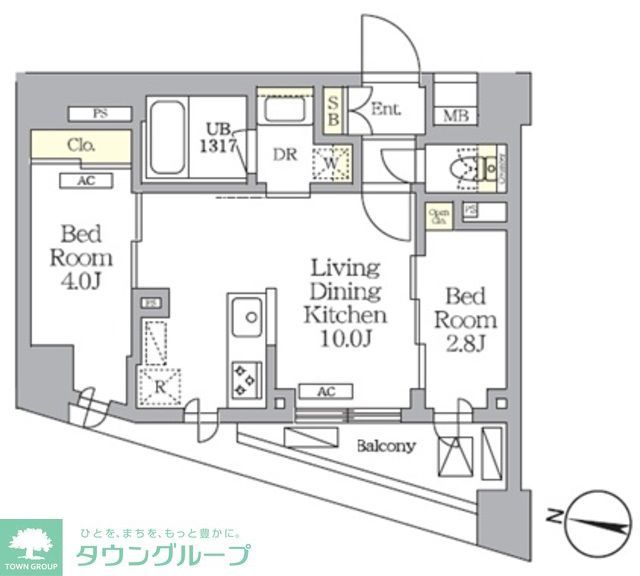 NOGATA RESIDENCEの間取り写真