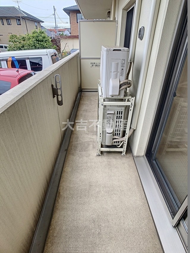 バルコニー　※別部屋の写真です