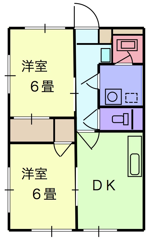 ヴィラロッソの間取り