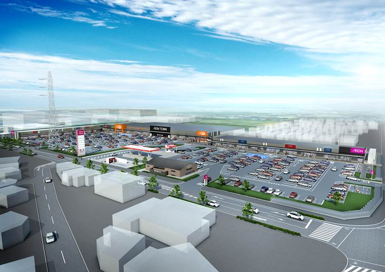 ショッピングセンター　イオンタウン鈴鹿玉垣店（ショッピングセンター）まで1050m