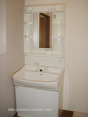 洗面設備　洗髪洗面化粧台