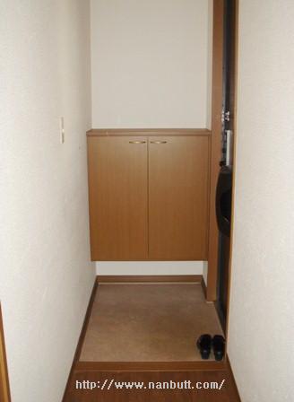 玄関　シューズボックス付き玄関