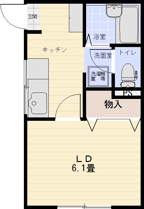 セジュール秋桜の間取り