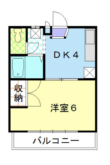 メゾン塩見の間取り