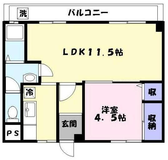 米田第一ビルの間取り