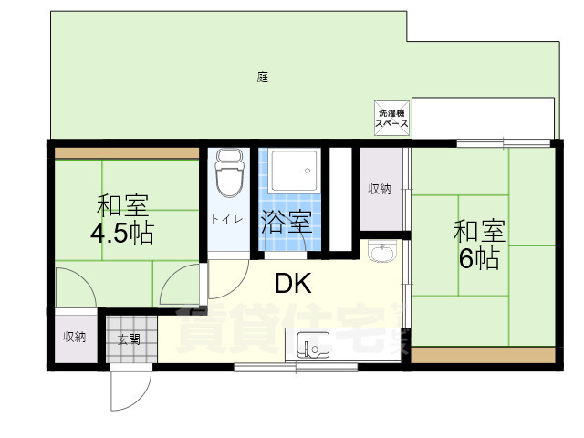 若草ハイツの間取り