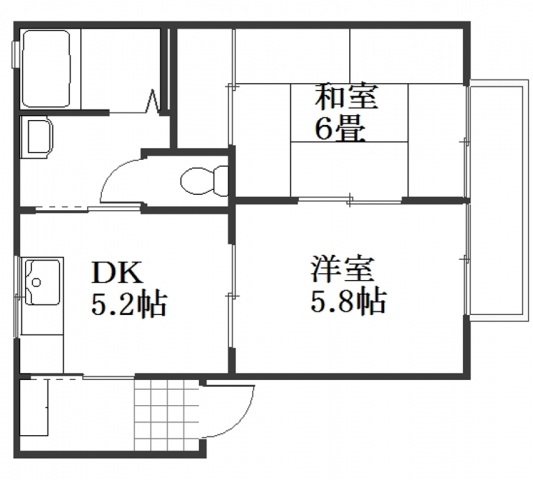 ブロッサム桜尾_間取り_0