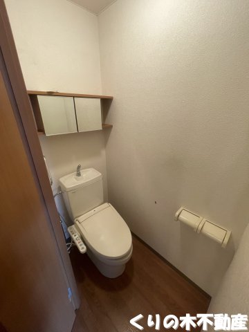 トイレ　反転タイプのお部屋の写真です（同タイプのお部屋です。現況を優