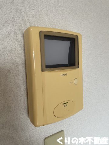 セキュリティ　カメラ付インターホン（同タイプのお部屋です。現況を優先します