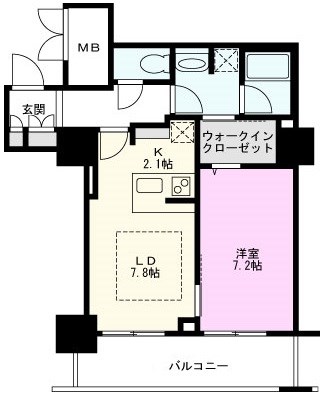 ロイヤルパークスタワー南千住の間取り