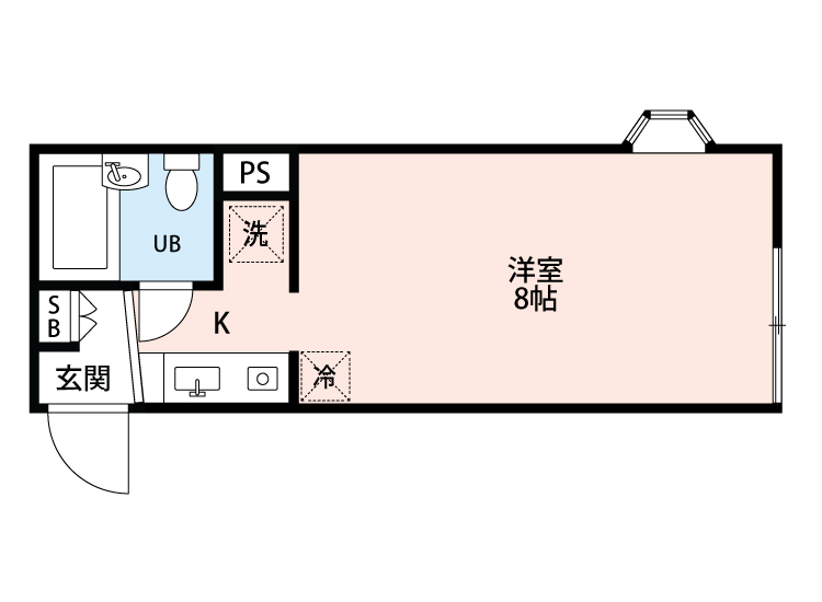 ベルトピア西学園IIの間取り