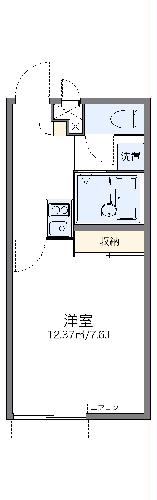 レオパレスマルミズの間取り